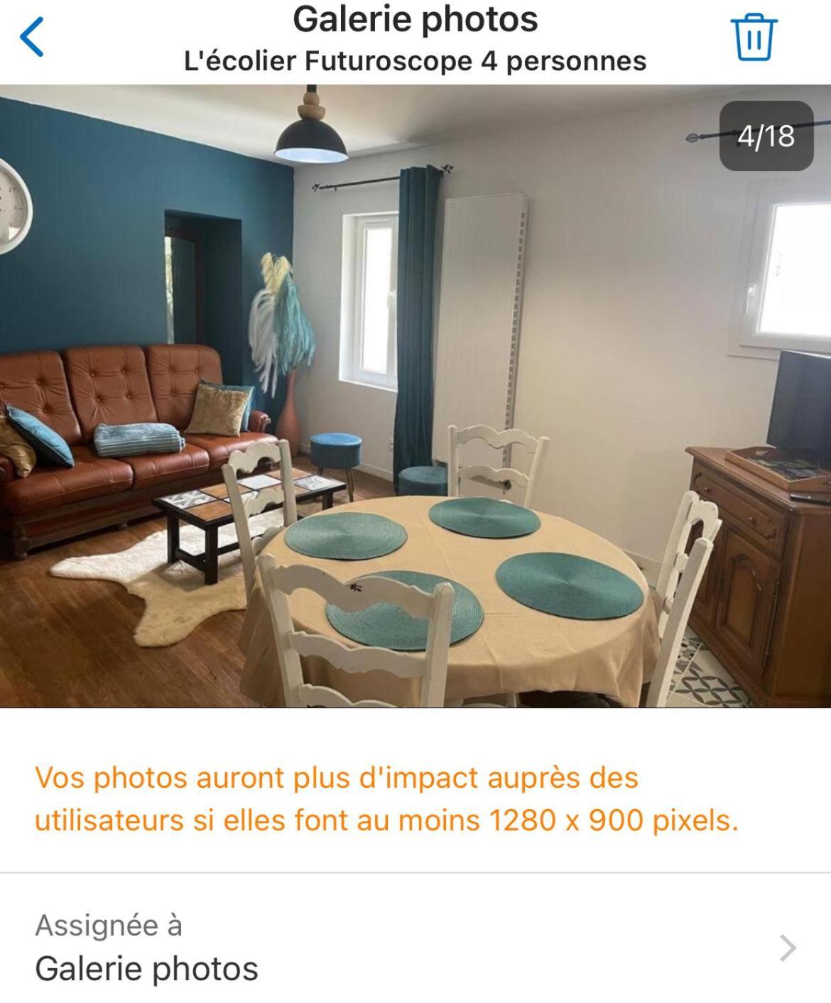 L'Ecolier Futuroscope 4 Personnes Daire Beaumont  Dış mekan fotoğraf