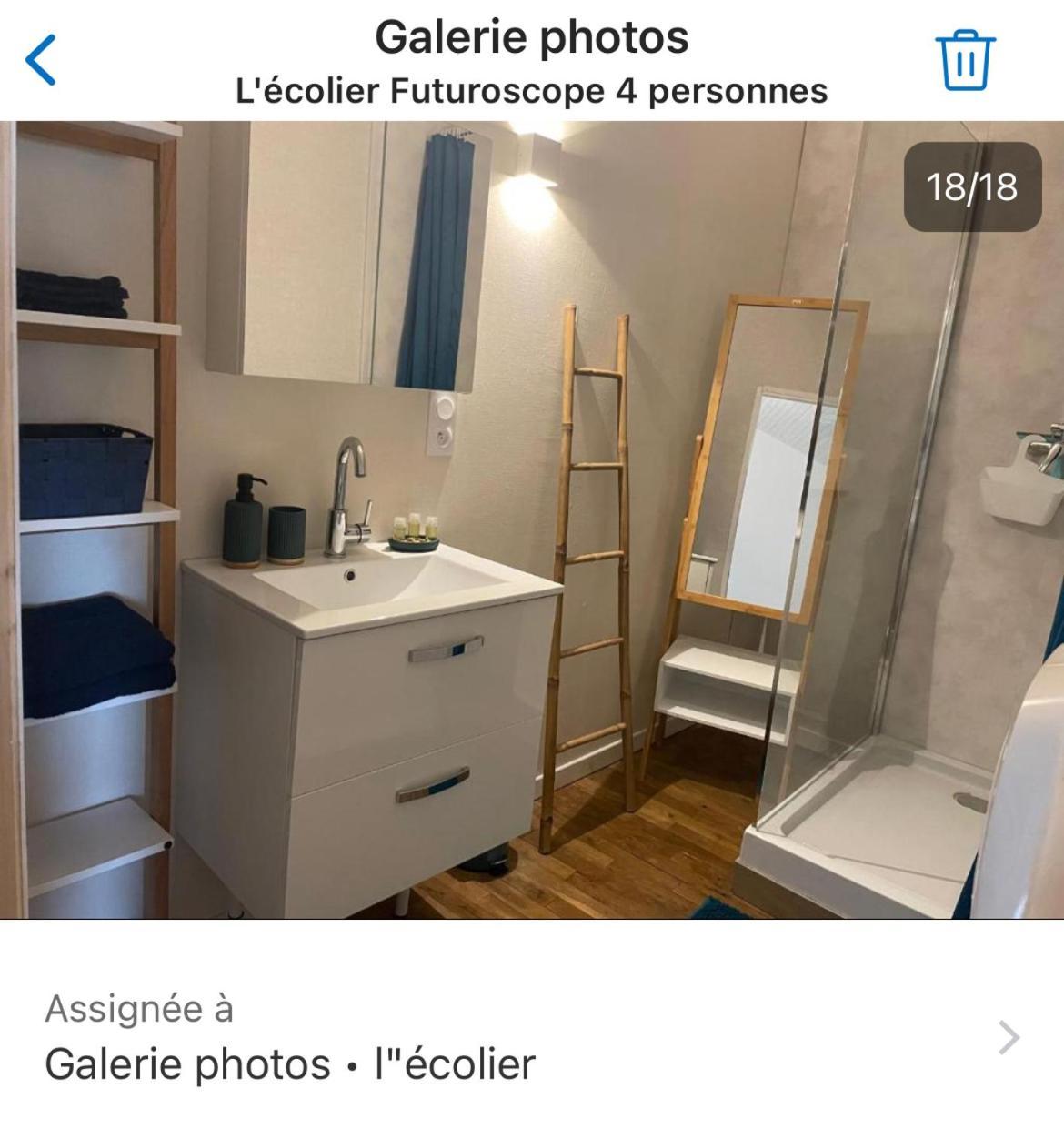 L'Ecolier Futuroscope 4 Personnes Daire Beaumont  Dış mekan fotoğraf